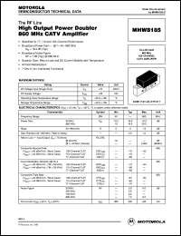 MHW804-1 Datasheet