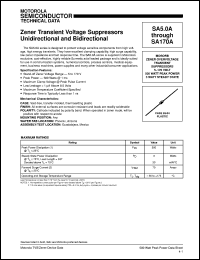 SA17A Datasheet