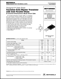MGY30N60D Datasheet