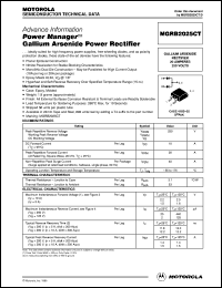 MGRB2025CT Datasheet