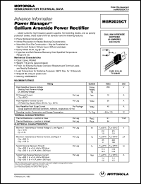 MGR2025CT Datasheet