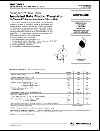 MGP4N80E Datasheet