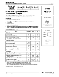 MCT2 Datasheet