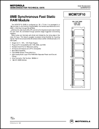 MCM72F10DG8 Datasheet