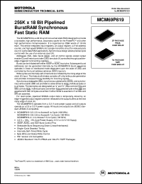 MCM69P819ZP3.8R Datasheet