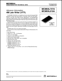 MCM69L819AZP9.5 Datasheet