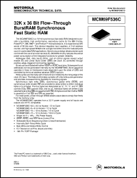 MCM69F536CTQ10 Datasheet
