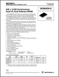 MCM69D618TQ6R Datasheet
