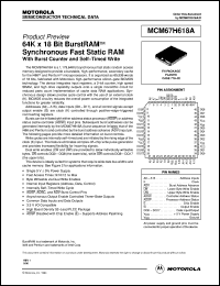 MCM67H618AFN10 Datasheet