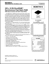 MCM67H518FN12 Datasheet