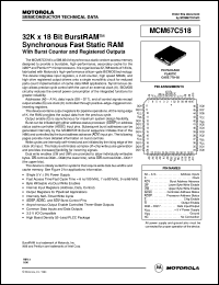 MCM67C518FN6 Datasheet