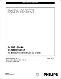 74ABTH16241ADL Datasheet