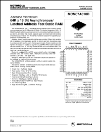 MCM67A618BFN12 Datasheet