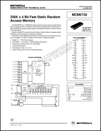 MCM6729WJ10R2 Datasheet
