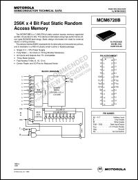 MCM6728BWJ10R Datasheet