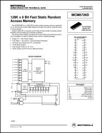 MCM6726CWJ6 Datasheet