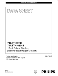 74ABTH16374BDL Datasheet