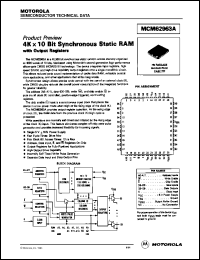 MCM62963AFN30 Datasheet