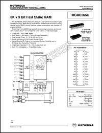 MCM6265CJ35R2 Datasheet