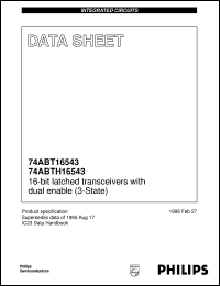 74ABT16543CSSC Datasheet