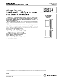 MCM36F7DG10 Datasheet