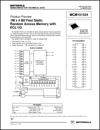 MCM101524TB12 Datasheet