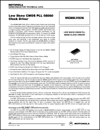 MC88LV926DW Datasheet