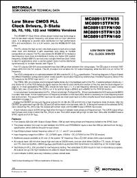 MC88915TFN100 Datasheet