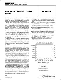 MC88921DW Datasheet