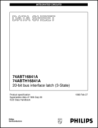 74ABT16841ADGG Datasheet