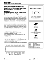 MC74LCX2952SD Datasheet