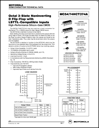 MC54HCT373AJ Datasheet
