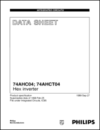 74AHCT02D Datasheet