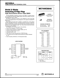 MC74HC564ADW Datasheet