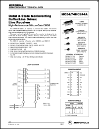 MC74HC244ADTEL Datasheet