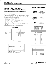 MC74HC175ADT Datasheet