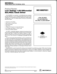 MC100EPT22D Datasheet