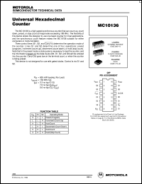 MC10136FNR2 Datasheet