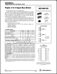 MC10H124ML1 Datasheet