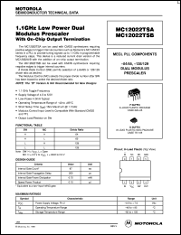 MC12022LVAD Datasheet