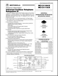MC13111BFTA Datasheet
