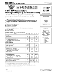 H11B1 Datasheet