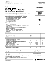 MBRA140T3 Datasheet