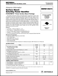 MBRM120LT3 Datasheet