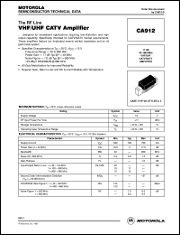 CA912 Datasheet
