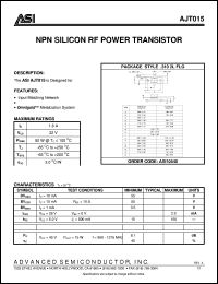 AJT015 Datasheet