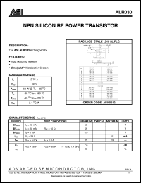 ALR030 Datasheet
