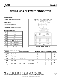 ASAT10 Datasheet