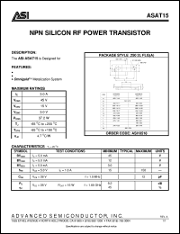 ASAT15 Datasheet
