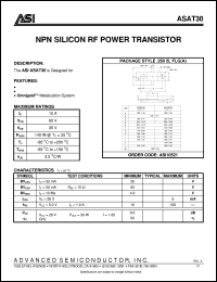 ASAT30 Datasheet